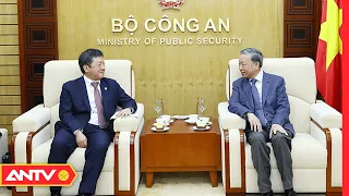 Bộ trưởng Tô Lâm tiếp Trưởng đại diện Cơ quan Hợp tác Quốc tế Nhật Bản (JICA) tại Việt Nam | ANTV
