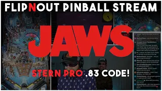 🔴LIVE - Stern Pinball's JAWS PRO Stream!!!!