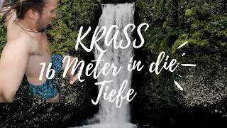 KRASSE MUTPROBE! 16 Meter Wasserfall Sprung | Bali Vlog deutsch