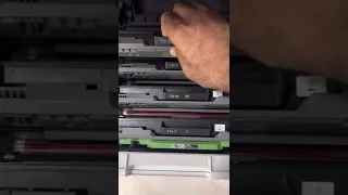 How to reset error replace toner black one brother printer DCP-L3551CDW