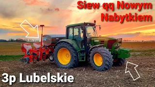 Siew kukurydzy 🌽🌽🌽 nowym nabytkiem 2021!!! 🚜John Deere 6430☆ Gaspardo ☆