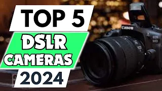 Top 5 Best DSLR Cameras in 2024 [don’t buy one before watching this]