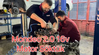 Mondeo 2.0 16v Motor Söktük.Aşırı Hararet sonucu ve Piston Krepaj Yapmış.