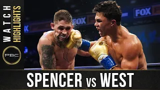 Spencer vs West HIGHLIGHTS: August 22, 2020 | PBC on FOX