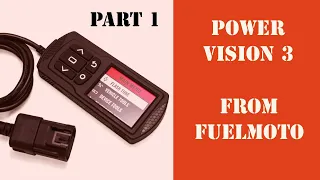 Power Vision 3   initial setup with Indian Chieftain Dark Horse
