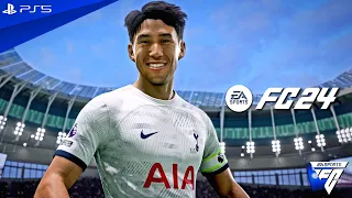 FC 24 - Tottenham vs. Man City - Premier League 23/24 Full Match | PS5™ [4K60]