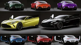 New 2025 Aston Martin VANTAGE - COLORS Details Comparison | What's your favorite?