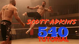 Scott Adkins 540 Kick Tutorial