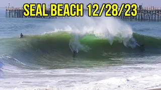 Seal Beach Pier December 28th 2023 RAW Video