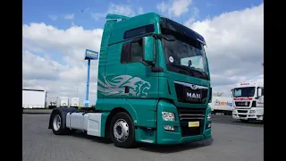 MAN TGX 18.500 LLS-U MEGA + MANUAL