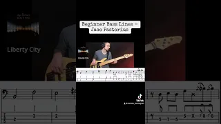 Beginner Bass Lines episode 1 | Jaco Pastorius
