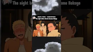 The night before Naruto became Hokage #shorts