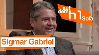 Auf dem h1-Sofa - Zu Gast: Sigmar Gabriel, Ex-Vizekanzler und Ex-SPD-Chef