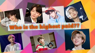 What is BTS Net Worth??|Who is the highest paid member?|