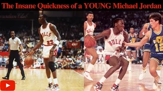 The Insane Quickness of a YOUNG Michael Jordan