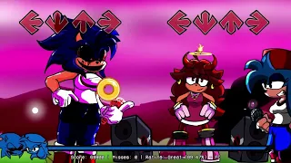 Friday Night Funkin Sonia.EXE Reborn Mod | Sonic.EXE Genderswap (FNF Tails/Sonic) Too Slow Song Song