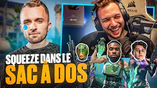 On hard carry SQUEEZIE sur Valorant.. (Ft. Brawks, Snayzy, Aeron)