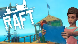 Raft(Рафт)  прохождение новой версии и просмотр обновления, финальная версия #5