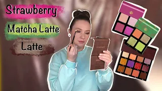 Latte makeup, Strawberry makeup, Matcha latte makeup. Примеряю и адаптирую трендовые макияжи.