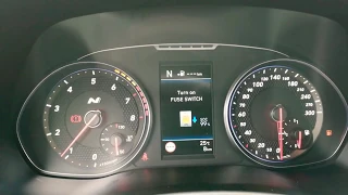 Hyundai i30 Fastback N 2.0 T-GDI, Start Up and revs Stock exhaust sound
