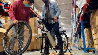 Unboxing The Tronio Step Through Electric Bike | All Around Commuter Ride