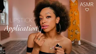 ASMR | LIPSTICK APPLICATION ♡ {Anastasia Beverly Hills} | INAUDIBLE