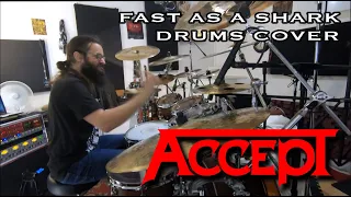 Accept - Fast As A Shark - Drums Cover by Kevin Paradis