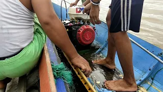 MESIN PERAHU BALAP KEMASUKAN AIR || PERAHU BALAP