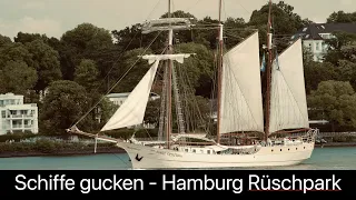 Shipspotting Hamburg - Rüschpark