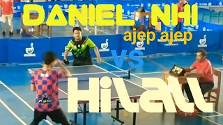 DANIEL NHI VS HILAL BUPATI CUP 2021 JABAR pingpong indonesia darah muda