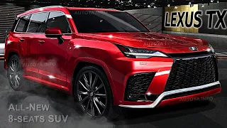 All-New Lexus TX 2024 - 3-ROW 8-SEATER LARGE SUV