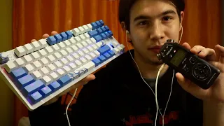 АСМР ТЕСТ КЛАВИАТУРЫ Red Square Keyrox TKL Aquarius | ЗВУКИ КЛАВИАТУРЫ