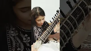 "Jab deep jale ana"by Sanskrati Wahane on sitar  @sanskratiprakratiwahane