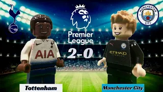 Tottenham 2-0 Manchester City | Highlights in LEGO