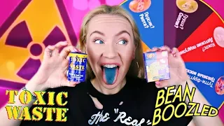 СЪЕЛА ТУХЛЫЕ ЯЙЦА и КАКАХИ BEAN BOOZLED CHALLENGE vs TOXIC WASTE ЧЕЛЛЕНДЖ |пробую СТРАННЫЕ СЛАДОСТИ