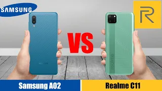 Samsung A02 VS Realme C11 - Compare Specifications and Performance