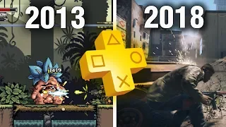 Все раздачи PlayStation Plus, игры за 5 лет (2013-2018г) Чем же нас баловало Sony?