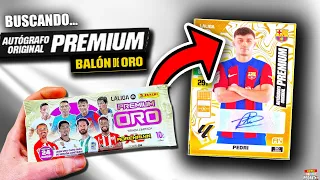 BUSCANDO AUTÓGRAFOS Y BALONES DE ORO EN SOBRES PREMIUM ORO ADRENALYN XL 2023 24 LIGA EA SPORTS