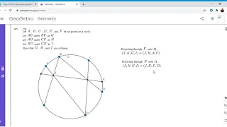 Olympiad Geometry Problem #51: Pascal's Theorem