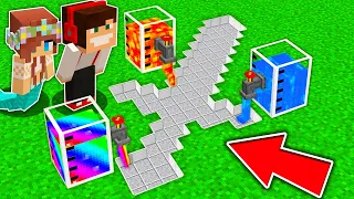 GPLAY TWORZY POTĘŻNY MIECZ WYPEŁNIAJĄC FORMĘ Z LUMI W MINECRAFT? GPLAY & LUMI