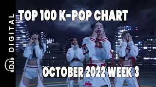 Top 100 K-Pop Songs Chart - October 2022 Week 3 - Digi's Picks