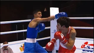 Preliminaries (57kg) PETROSYAN Erik (ARM) vs BASRAN Eric Robin (CAN) /AIBA World 2019