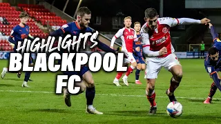 Fleetwood Town (5) 0-0 (4) Blackpool | Highlights