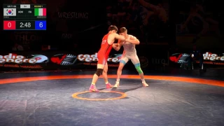 GR 71 kg | KOR Dong-su SHIN Vs ITA Riccardo ABBRESCIA  | 27 Maggio 2017.