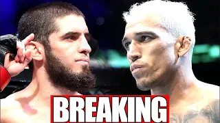 HE'S IN!!! Islam Makhachev vs Charles Oliveira 2 is OFFICIAL for UFC 294...(Khamzat vs Costa too)