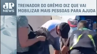 Renato Gaúcho é resgatado em Porto Alegre (RS) e viaja para o Rio de Janeiro