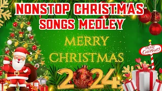 Merry Christmas Disco 2024 🎅 Non Stop Christmas Songs Medley 2024 🎄 Top Christmas Remix Playlist