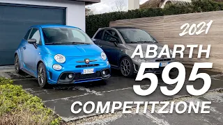 Abarth 595 Competizione (180 hp) - Record Monza exhaust: exterior - interior walkaround & drive