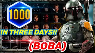 How To MAX Boba Fett in THREE DAYS (...or less...)