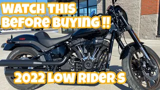 Watch this before buying the ALL NEW 2022 Harley Davidson Low Rider S !